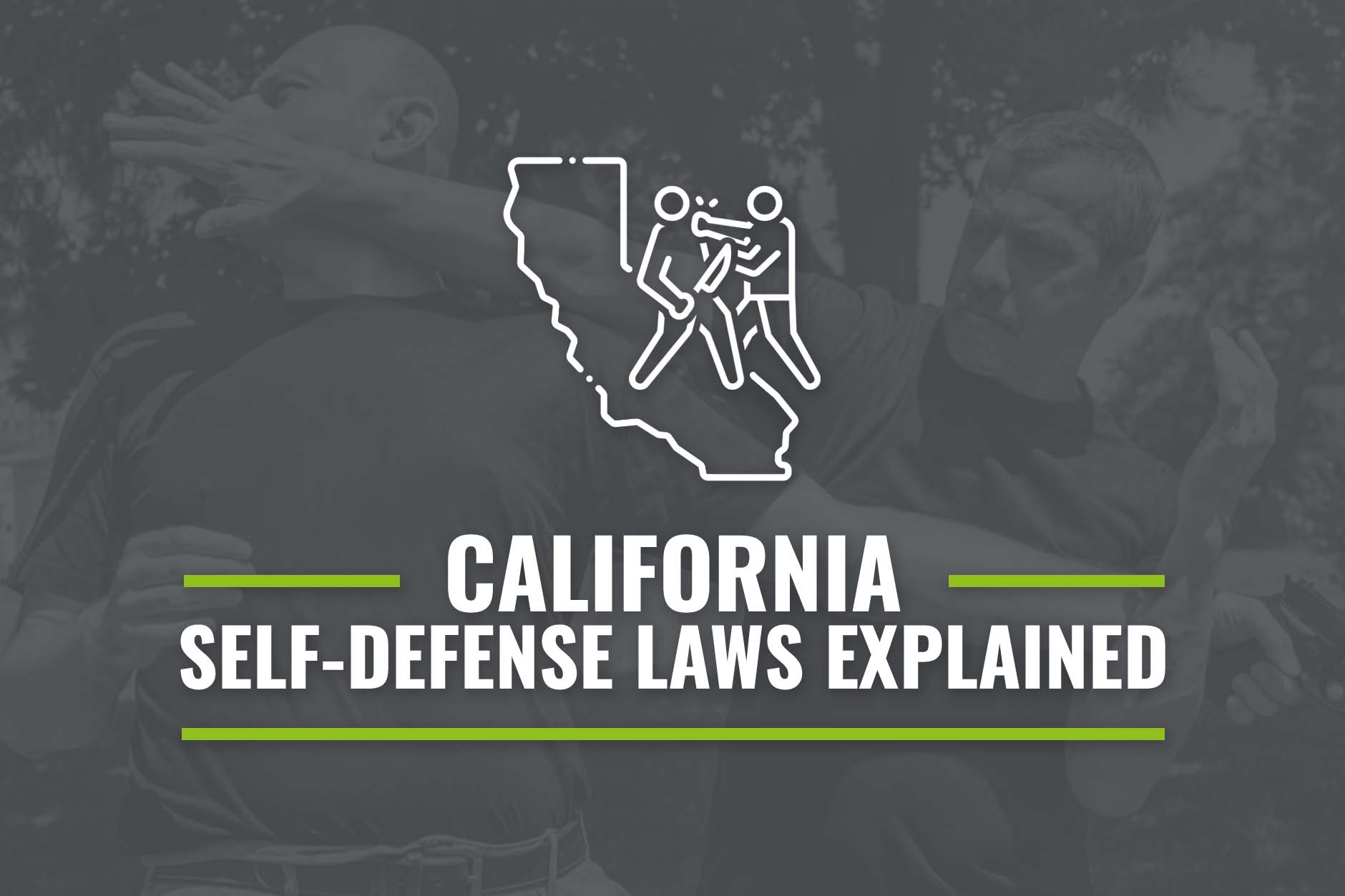 california self defense laws